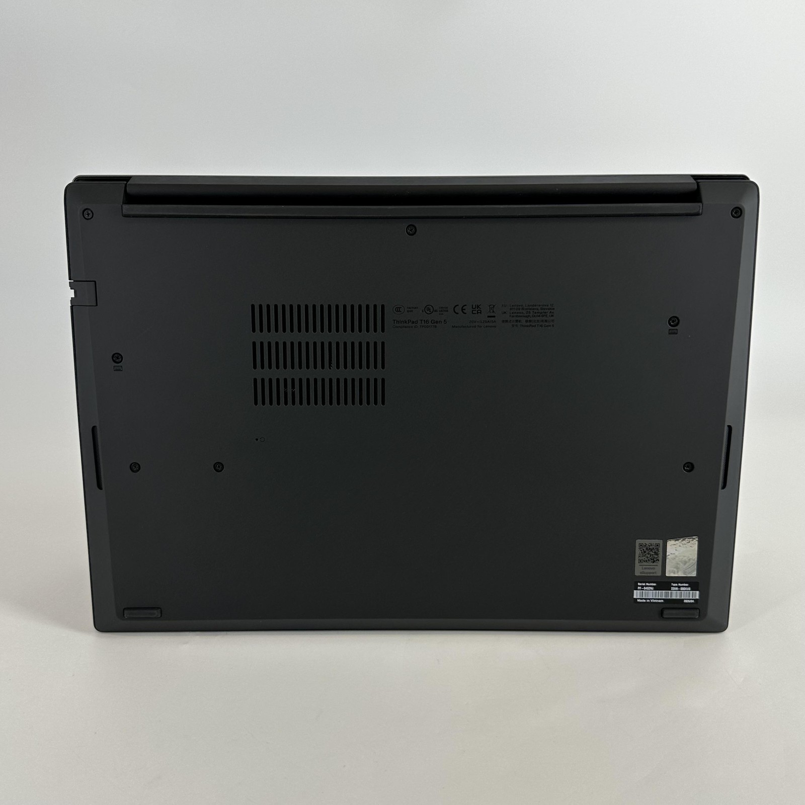 Lenovo ThinkPad T16 Gen 5 Black FHD+ TOUCH 3.3GHz Ryzen 7 PRO 250 16GB 512GB SSD