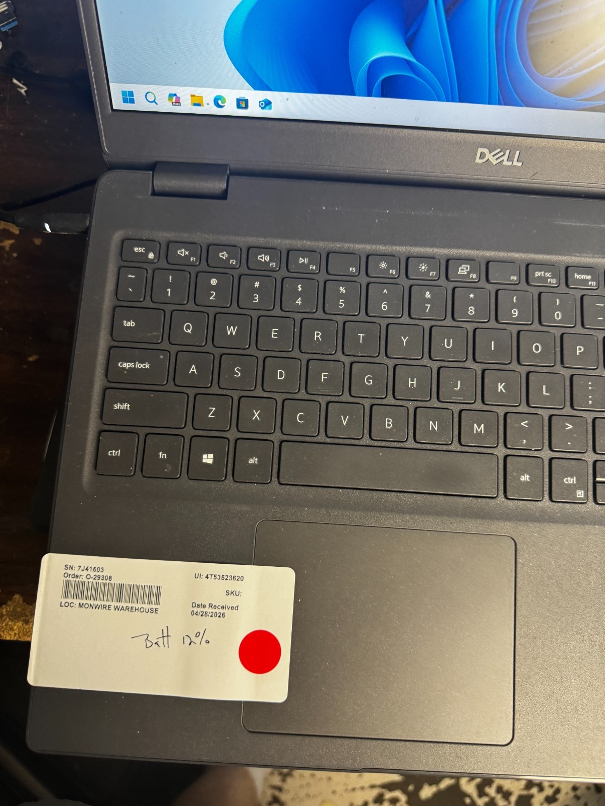 Dell Latitude 3510 Core i5 10210U, 8GB, 256GB SSD, Win11 PRO #5807
