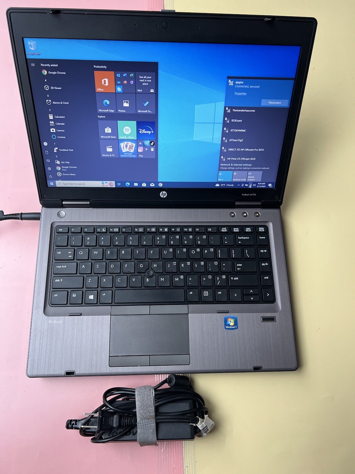 HP Probook 6475b AMD A4-4300M with Radeon Graphics 2.50GHz 4GB RAM 320GB HDD