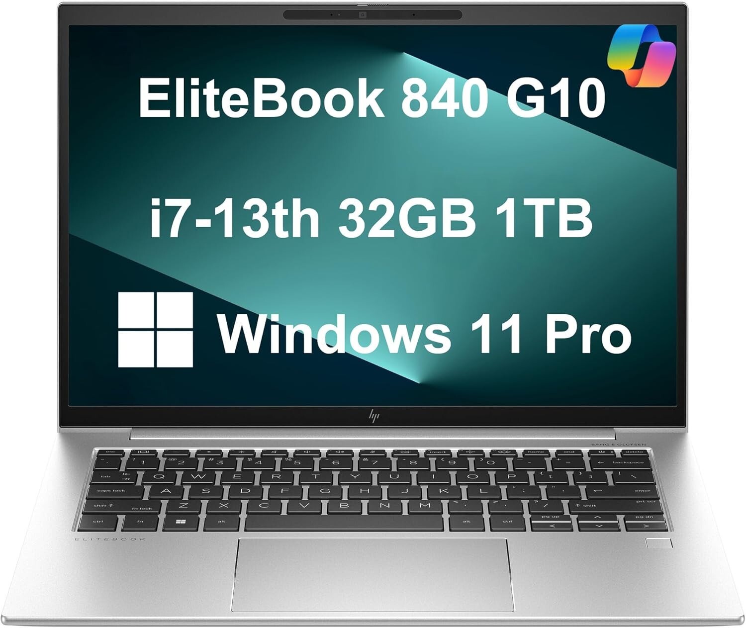 New HP EliteBook840 i7-1365U 10Cores 14″WUXGA 32GB DDR5 1TB SSD Win11Pro Copilot