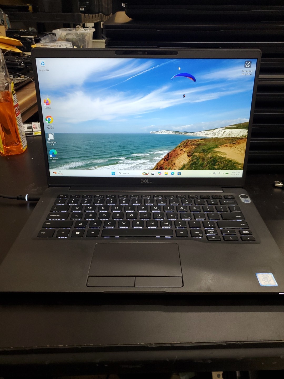 Dell Latitude 7400 14″ i5-8365U 8GB 256gb SSD Laptop W11P 011626-2
