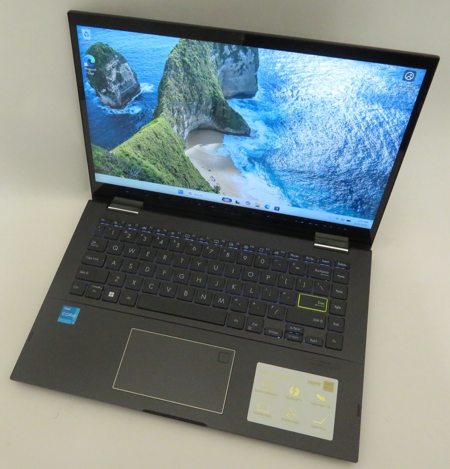ASUS Vivobook Flip 14 TP470EA 14in Touchscreen i3-1115G4 3.0GHz 8GB 256GB WIN11