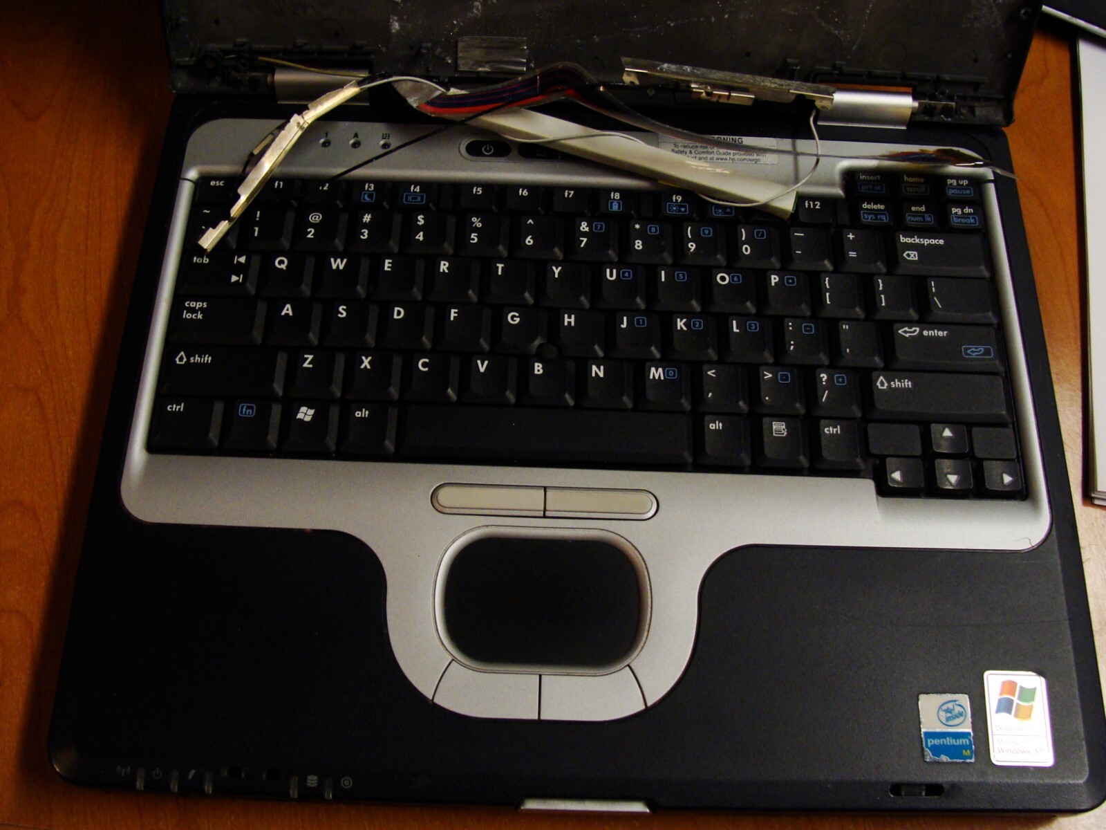 Original HP Compaq NC6000 Laptop 14.1″ AS-IS for parts