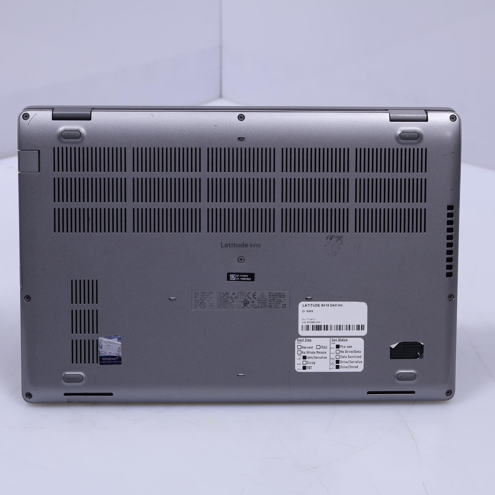 Dell Latitude 5410 Intel Core i5 10th Gen 16GB RAM No Drive/OS/Battery Laptop