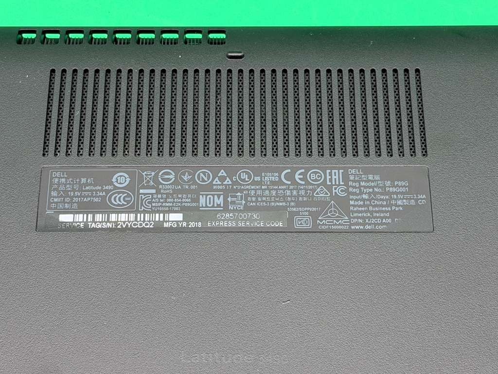 Dell Latitude 3490 14″ Laptop i5-8250U 1.60GHz 8GB RAM 500GB Storage Win 11 Pro