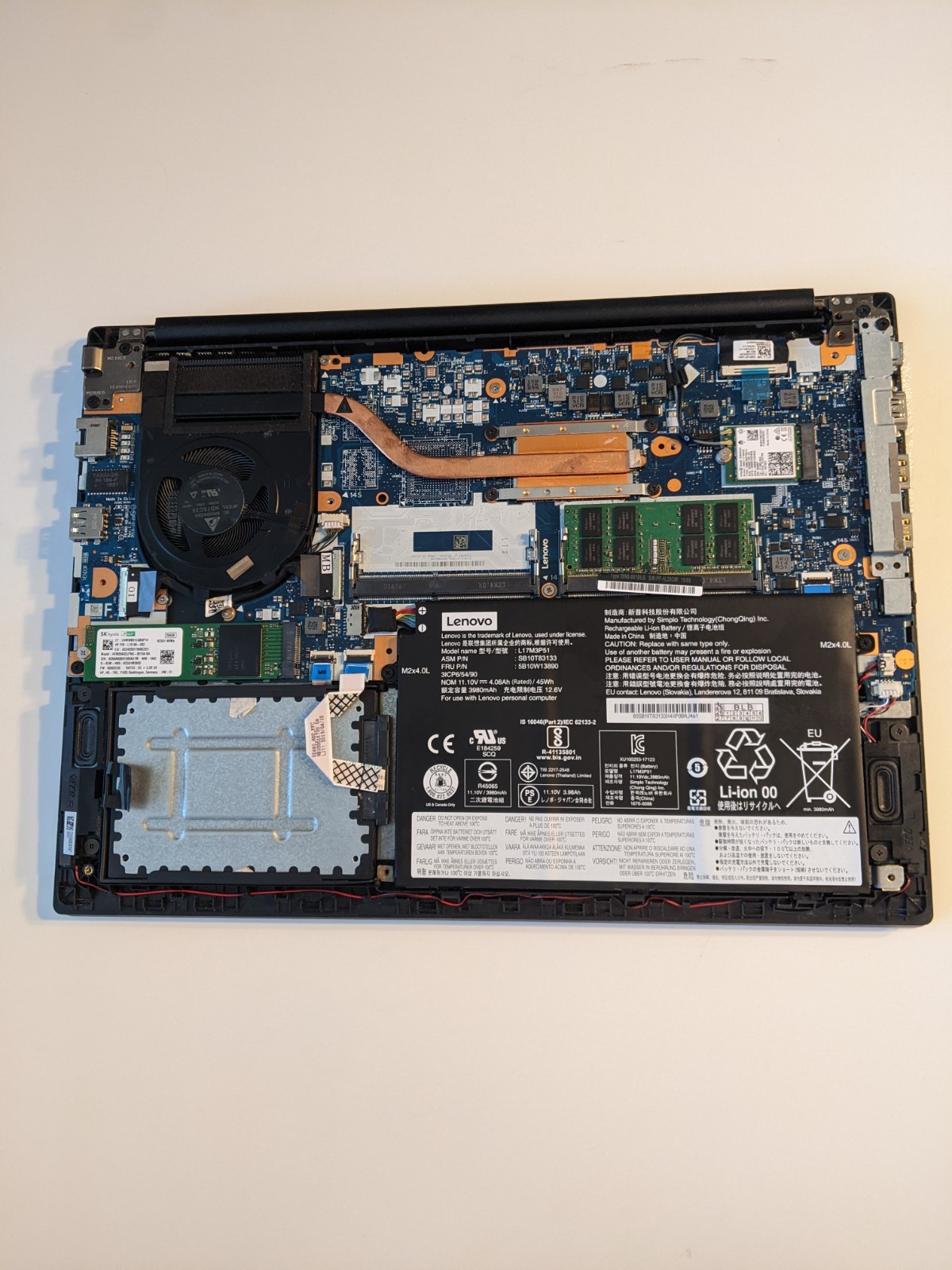Lenovo Thinkpad E490 14″, Windows 11 Pro Intel i5-8265U 16GB 256GB NVMe WiFi/BT