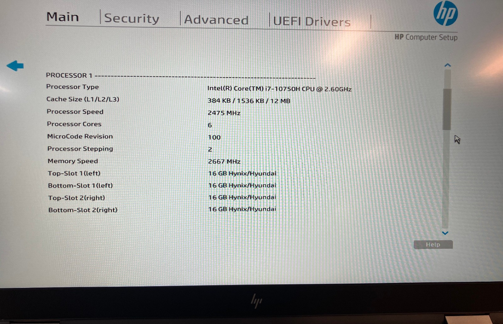 HP ZBook Fury 17 G7 NVIDIA Quado T1000 2.6GHz Intel Core i7-10750H 64GB 1TB