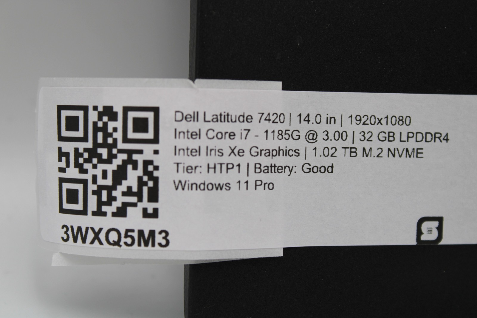 Dell Latitude 7420 Touch _ i7-1185G7 @ 3 GHz _ 32GB RAM _ 1TB SSD _ W11P