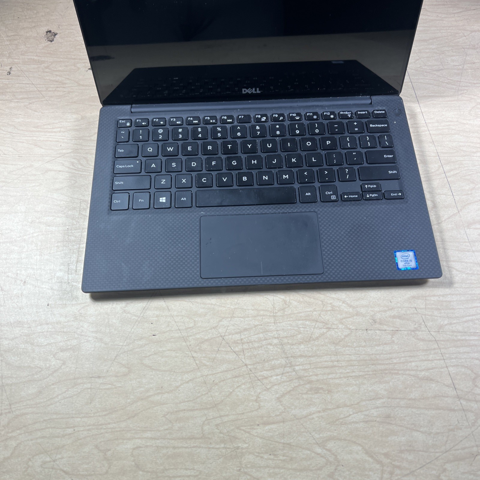 DELL XPS 13 9360 INTEL CORE I5-7300U 2.60GHZ 8GB RAM **NO HD/ NO CADDIE/ NO OS/