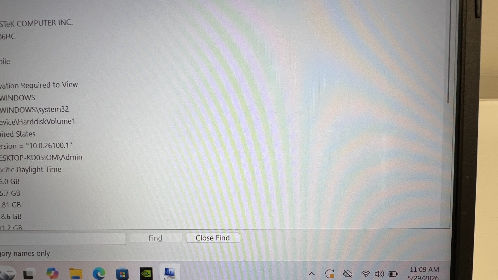 ASUS TUF F15 15.6″ 144Hz i5-11400H 16GB 1TB SSD RTX 3050 Laptop READ SCREEN FLAW