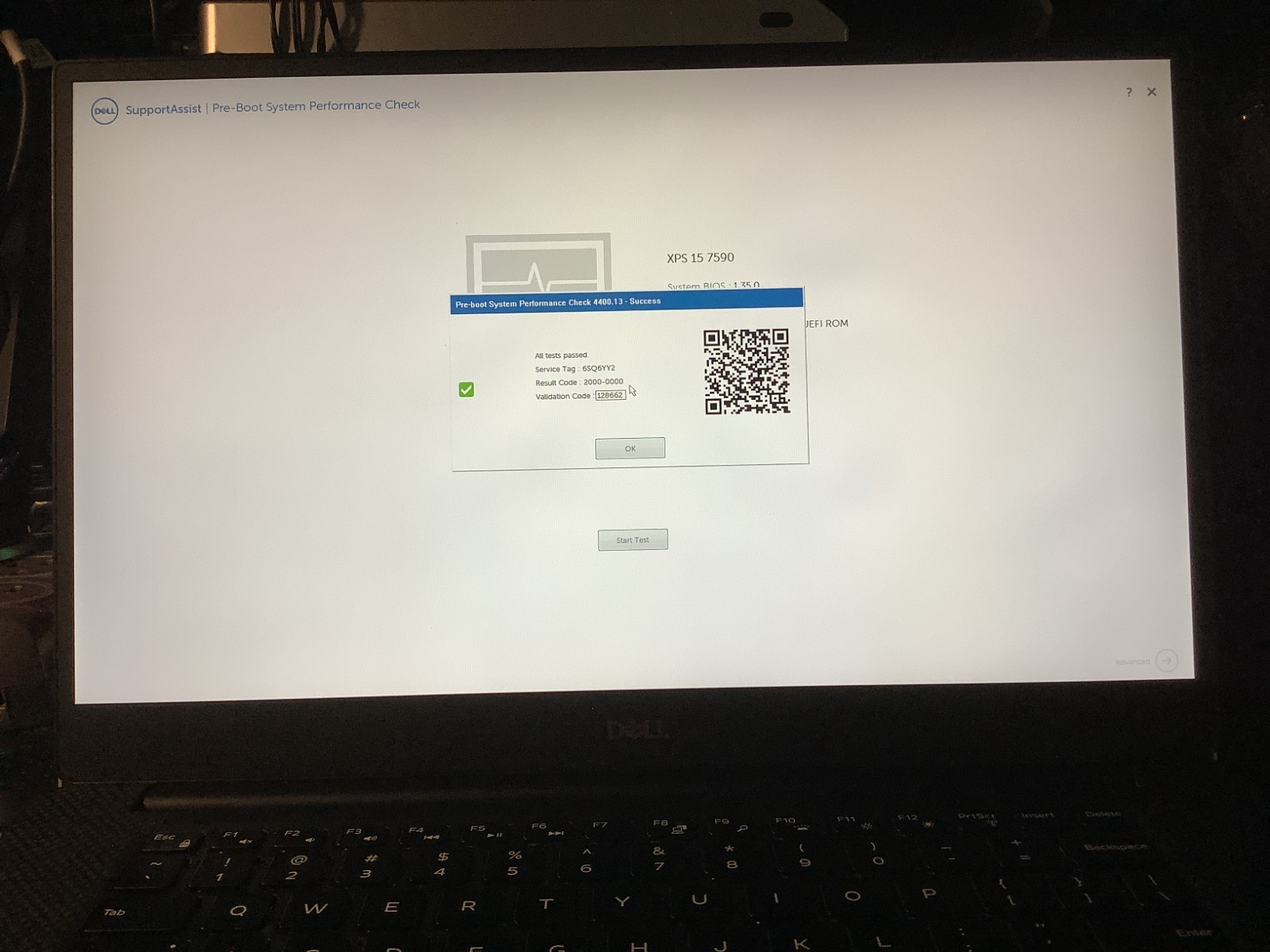 Dell XPS 7590, Gaming GTX 1650, i7-9750H, 16GB-512GB NVMe, Win 11 Pro # 6SQ6YY2