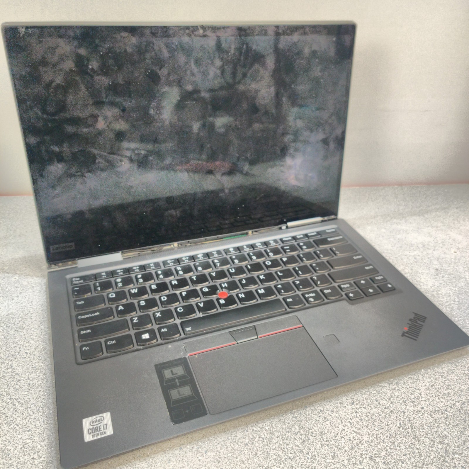 Lenovo ThinkPad X1 Yoga 4th gen Intel i7 10th Gen – FOR PARTS BAD SCREEN *READ