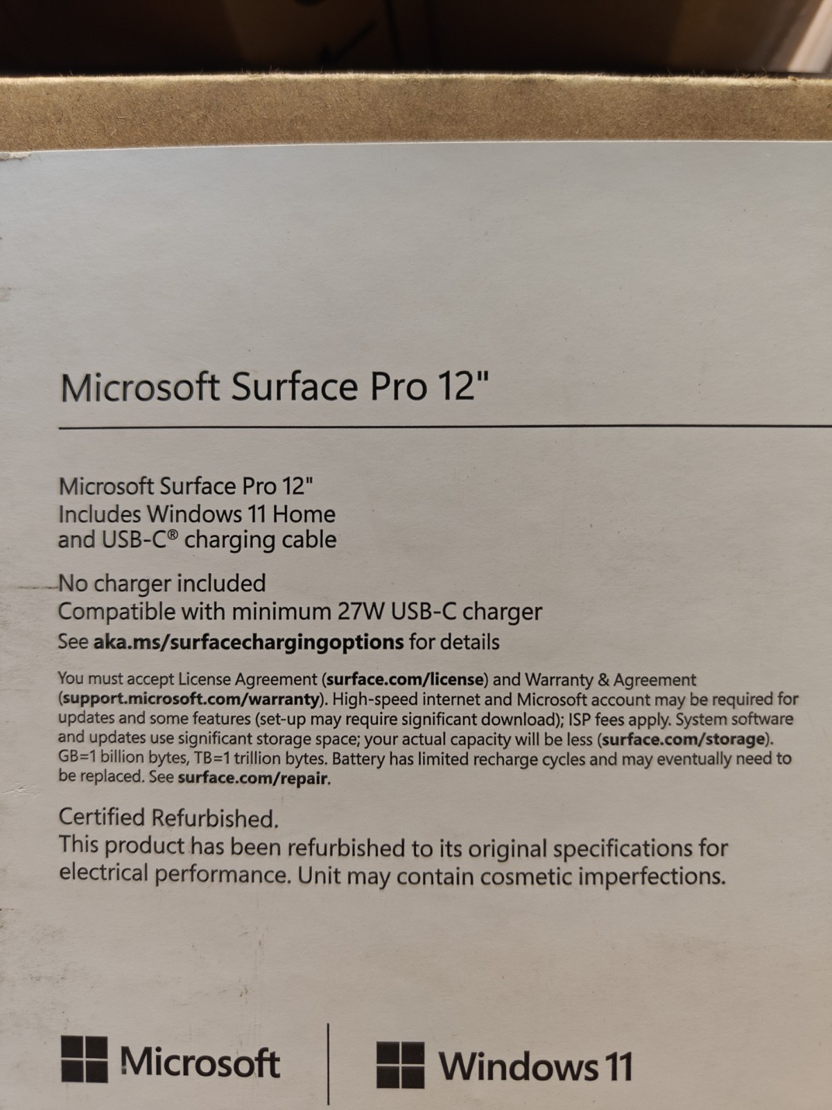 Microsoft Surface Pro Copilot+ PC 12in Snapdragon X Plus 16GB RAM 512GB 2025