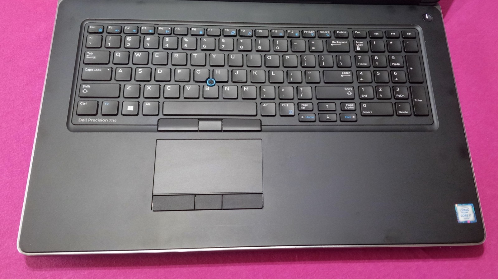 Dell Precision 7710 I7-6820hq 2.7-3.6Ghz 12GB 512GB NVME NVIDIA P3000 AX200 W11
