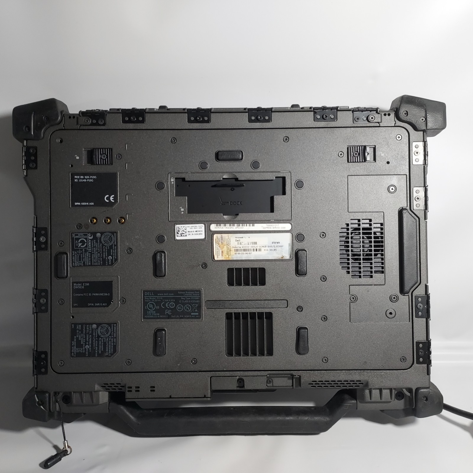 Dell Latitude E6420 XFR Rugged i5 4GB 500GB HDD PSU No Battery Damaged Screen