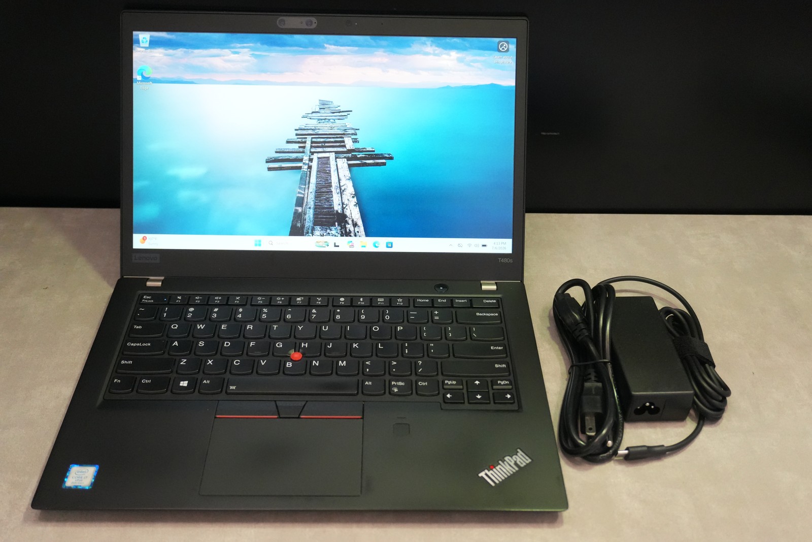 Lenovo ThinkPad T480s i7-8650U vPro 16GB 512GB QHD IR Cam Grade B READ