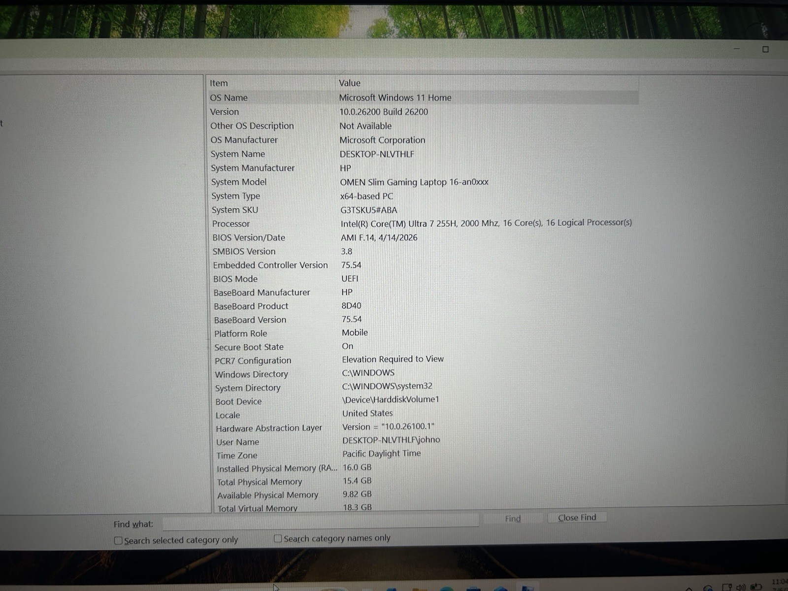 Omen Slim 16 Gaming Laptop PC Intel Ultra 7 255H RTX5060 16GB RAM