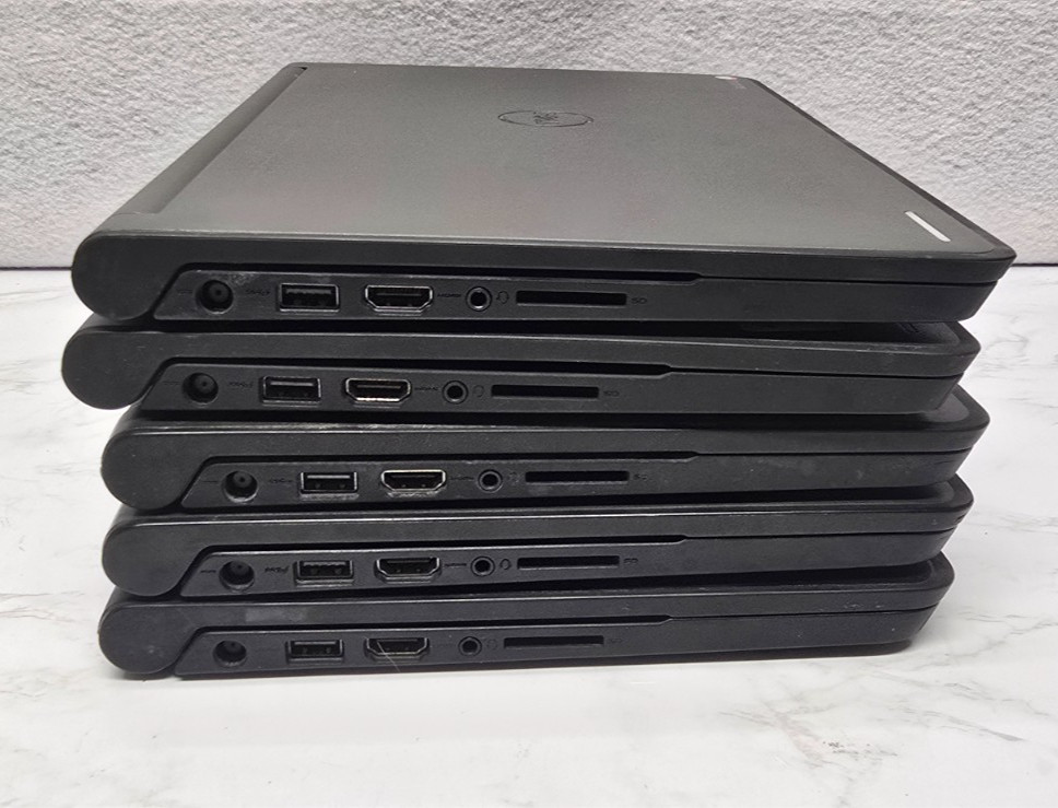 Lot of 5 Dell Chromebook 11 3120 model P22T001 – Read Description