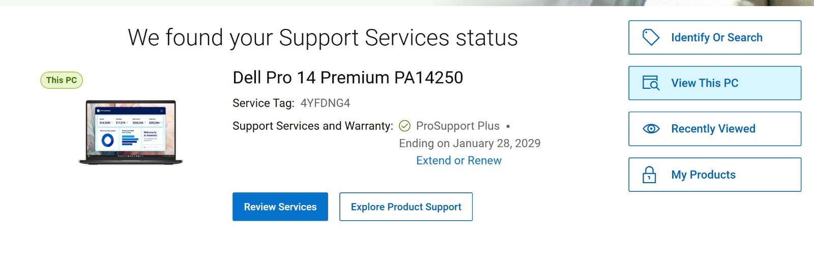 Dell Pro 14 Premium | Intel Core Ultra 7 | 32GB RAM | 1TB | Warranty Until 2029