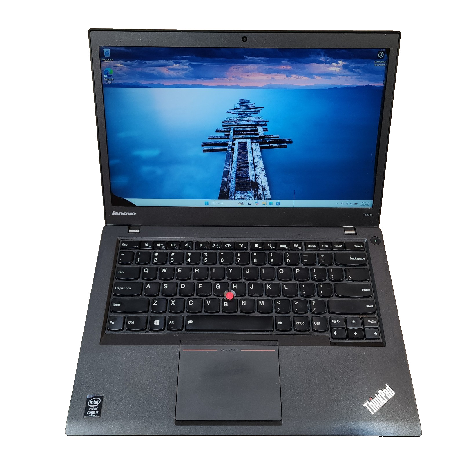 Lenovo ThinkPad T440s 14″ i7-4600u 12GB RAM 240GB SSD Win11 Laptop READ