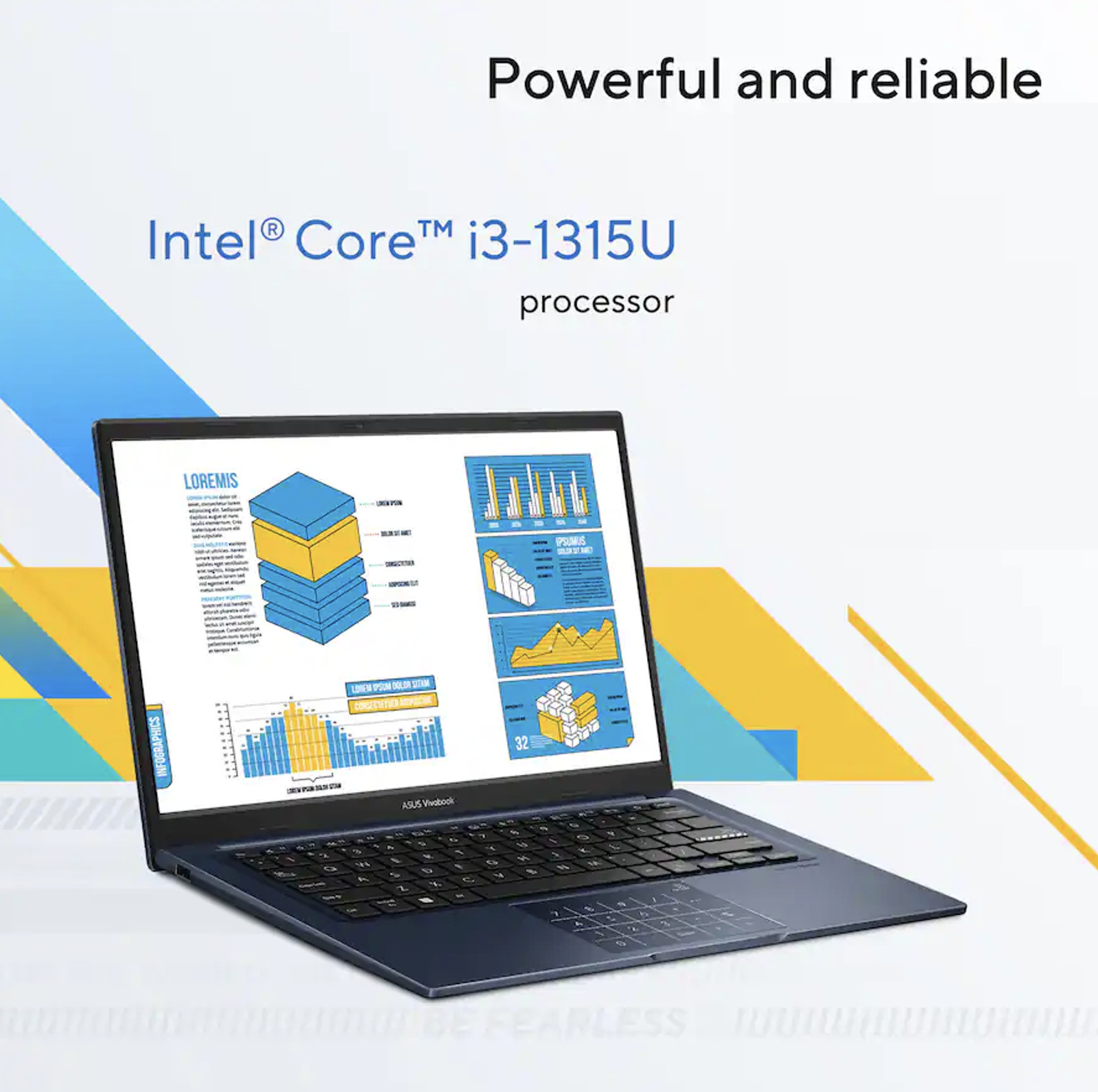 ASUS Vivobook 14.0″ 1920×1080 Intel i3-1315U 12GB RAM 256GB SSD Windows 11 Pro