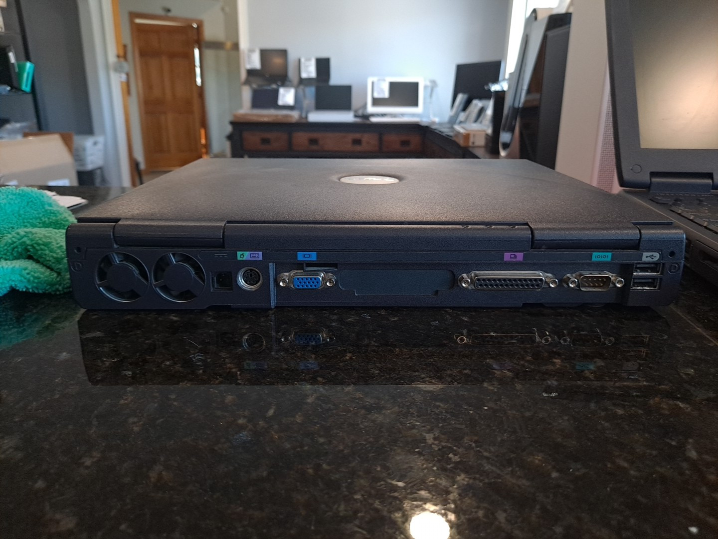 Vintage Dell Inspiron 2500 Working Laptop Boots To Bios No HDD No Charger