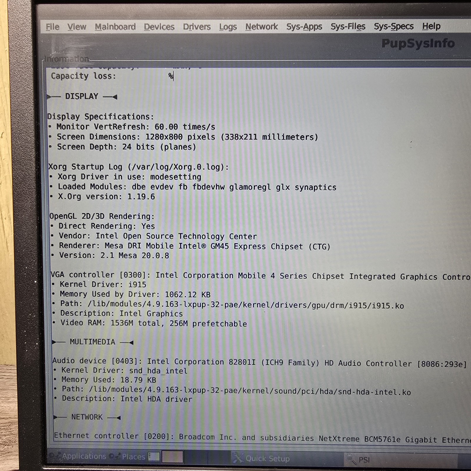Dell Latitude E5500 Laptop Core 2 Duo P8400 2.26GHz 2GB Boots Win7 Pro