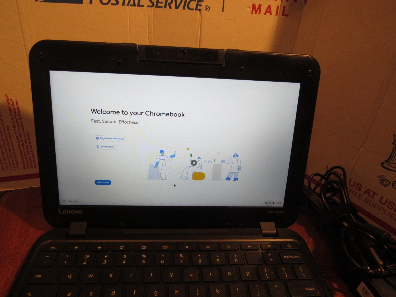 Lenovo N22-Touch screen 80VH Chromebook 11.6″ 16GB SSD WORKS