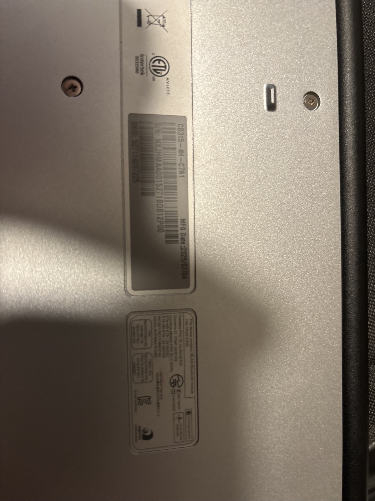 Acer Chromebook 11 11.6 inch (32GB, Intel Celeron N3350, 1.10GHz, 4GB)…