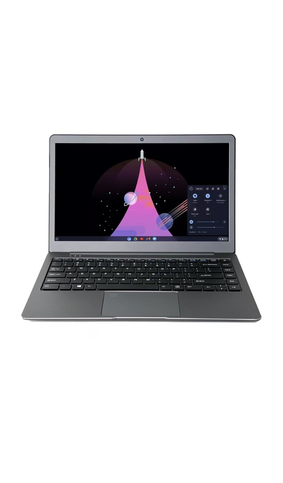 Chromebook 13.3-in FDH – Fast WiFi – Metal body – by IOXO and CloudReady