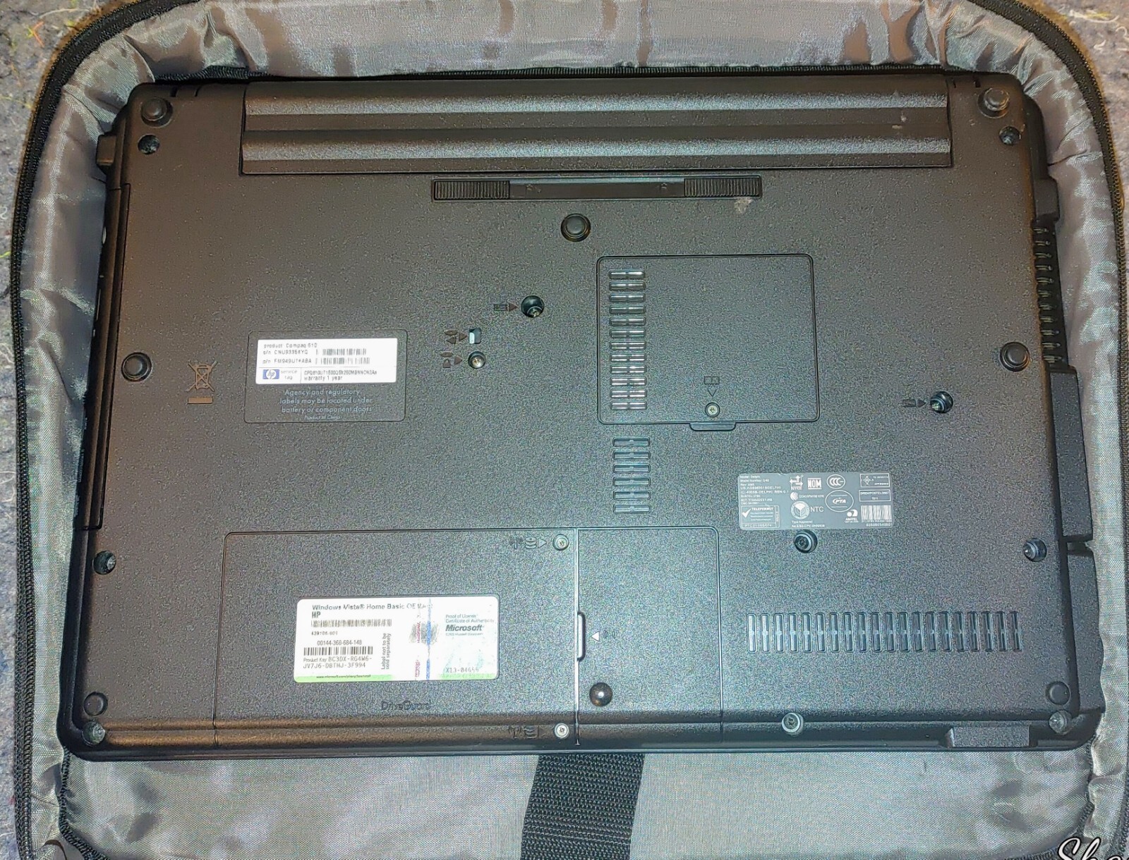 HP Compaq 610 Delphi Laptop