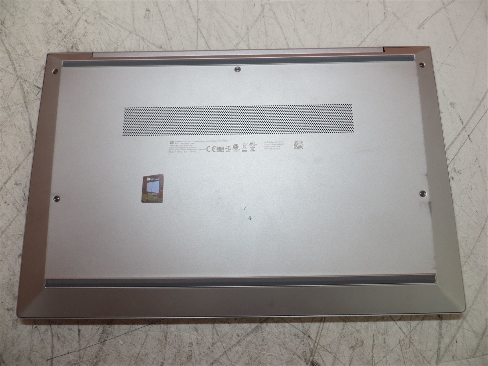 Scratched LCD HP EliteBook 840 G7 Laptop Intel i5-10310U 1.7GHz 16GB 128GB SSD