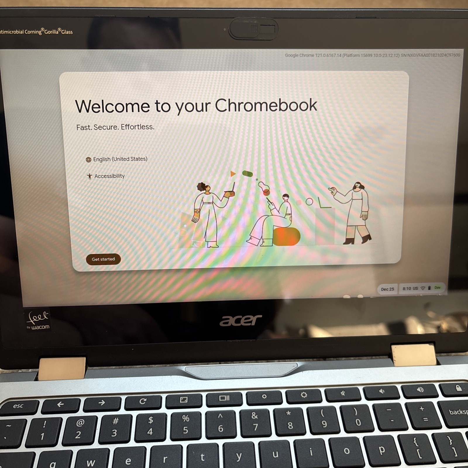 Acer Chromebook Spin 11 CP311-1H-C2DV 11.6″ Celeron 32GB 4GB RAM W/ Travel Case