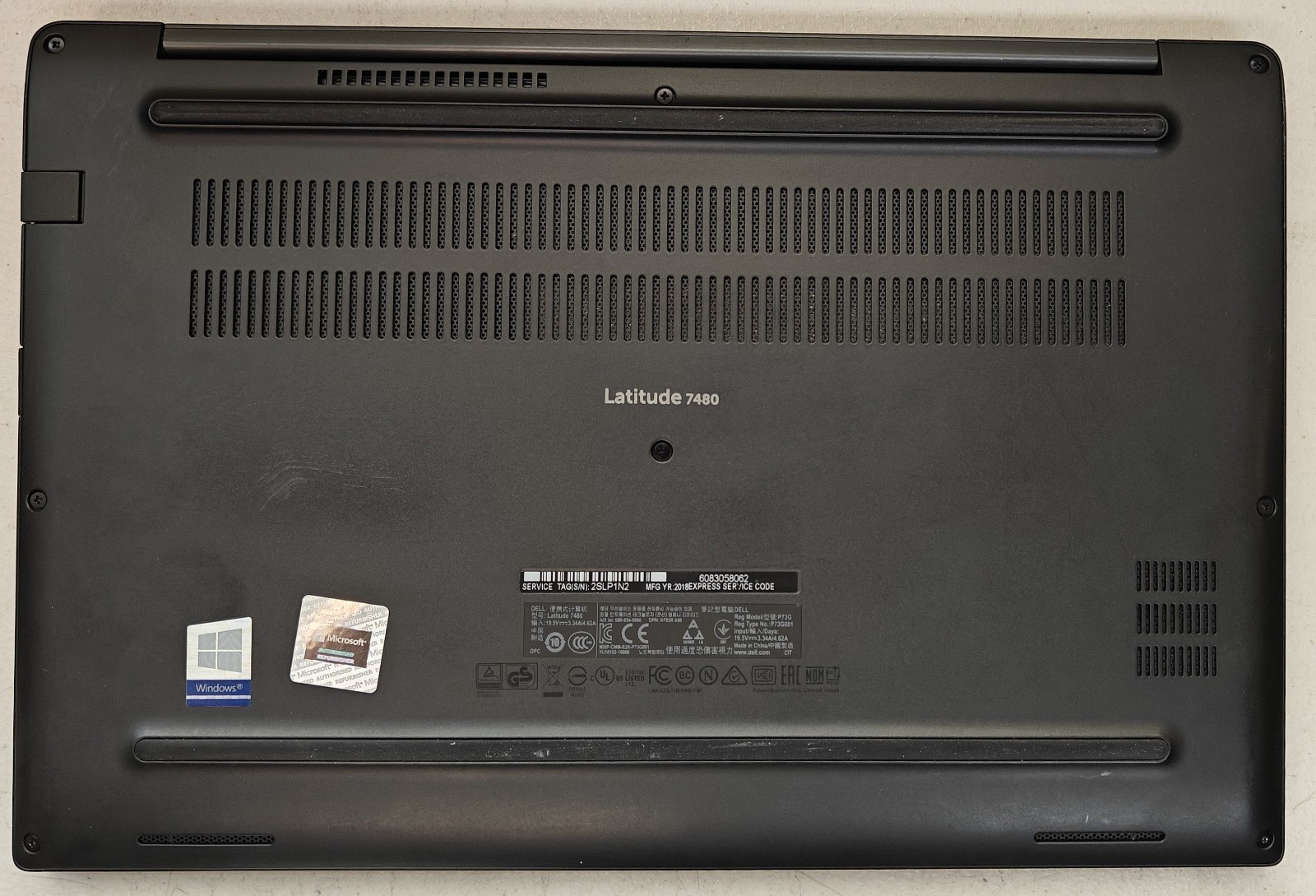 Dell Latitude 7480 i5-7300u 2.6GHz, 8GB RAM, 256GB NVMe, Linux Zorin 18.1