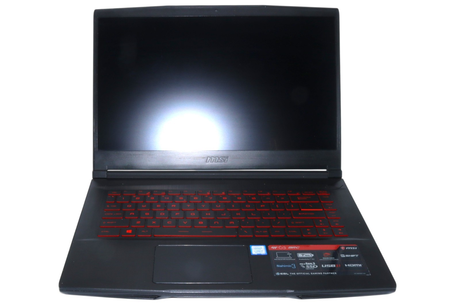 MSI GF63 8RC-252CA 15.6″ Display Intel Core i7-8750H 2.20GHz Processor Laptop