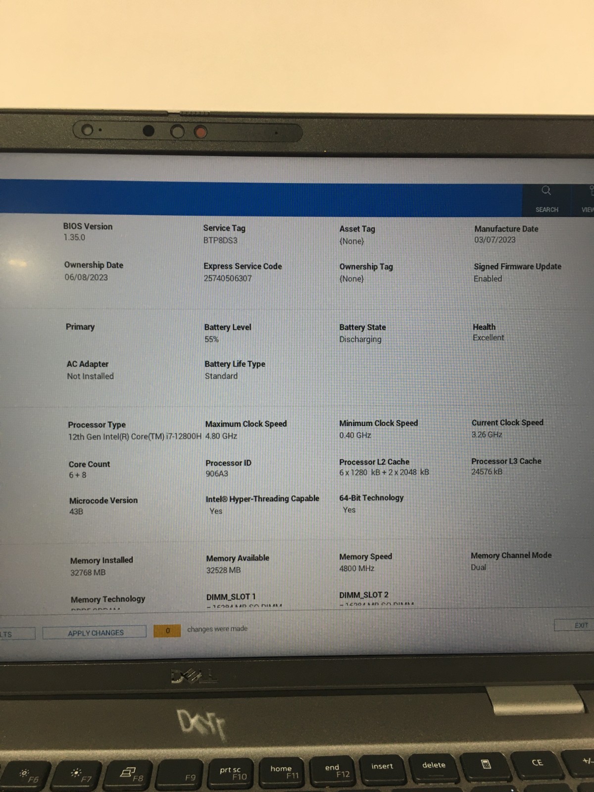 Dell Precision 3571 15.6″ i7-12800H, 16 CORE 32GB RAM 1TB SSD