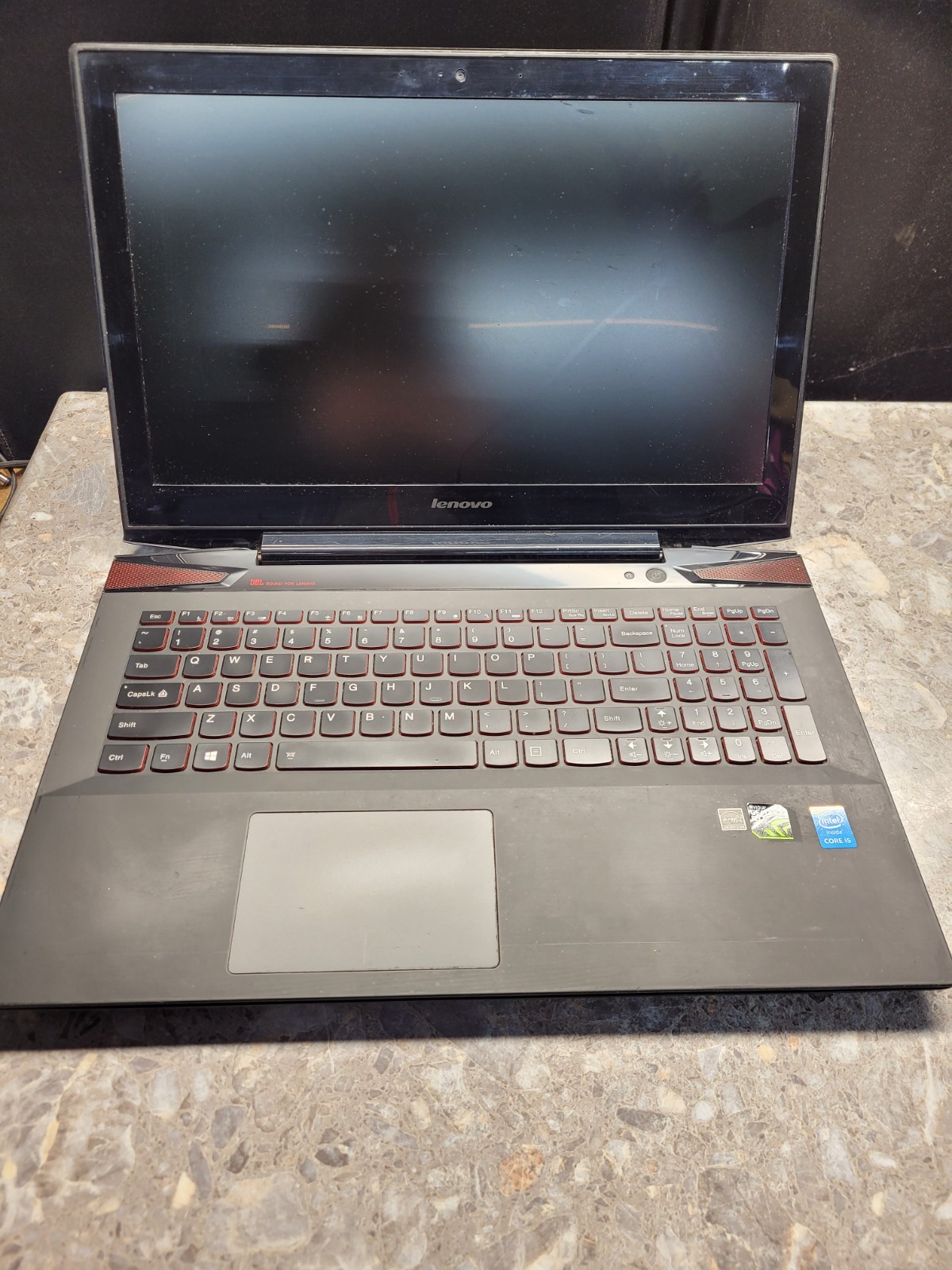 Lenovo Y50-70, Intel Core i7, GTX, DAMAGED SCREEN! AS IS