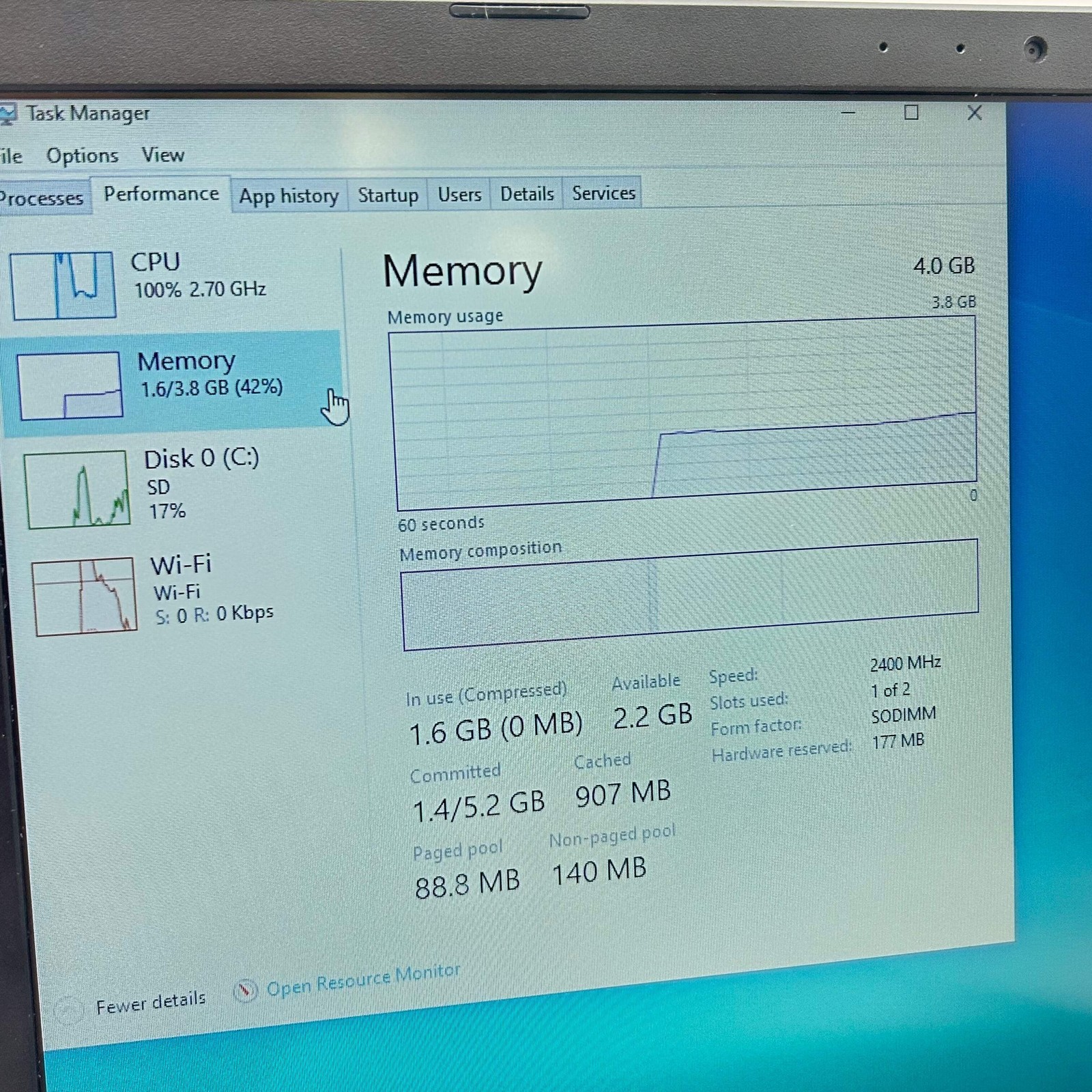 Asus 14″ Laptop Intel Celeron 1.1GHz 8GB RAM 64GB E410M *READ*