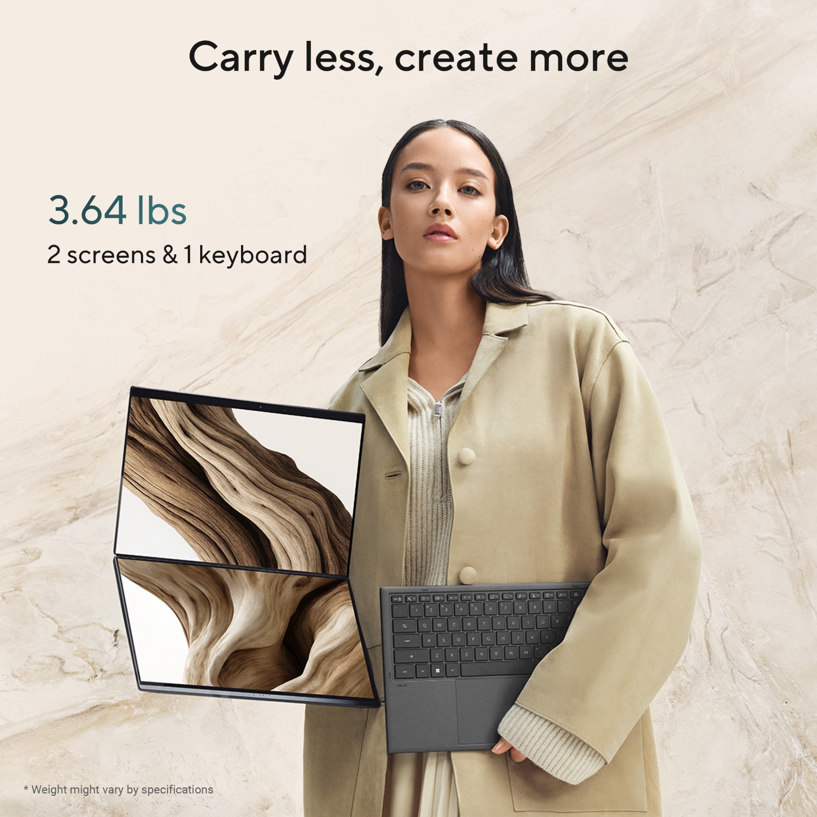 ASUS Zenbook DUO Dual 14″ OLED Touch 2-in-1 Intel Ultra X7 358H 32GB RAM 1TB SSD
