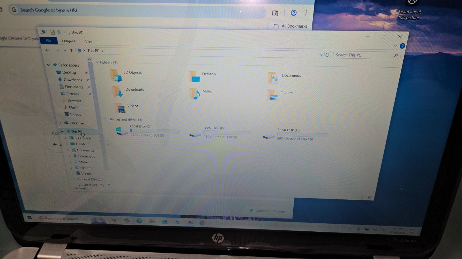 HP Envy 15t-j000-i7-4700MQ@2.40GHz 12GB DDR3, 1TB HDD, WIN 10 TOUCHSCREEN READ!