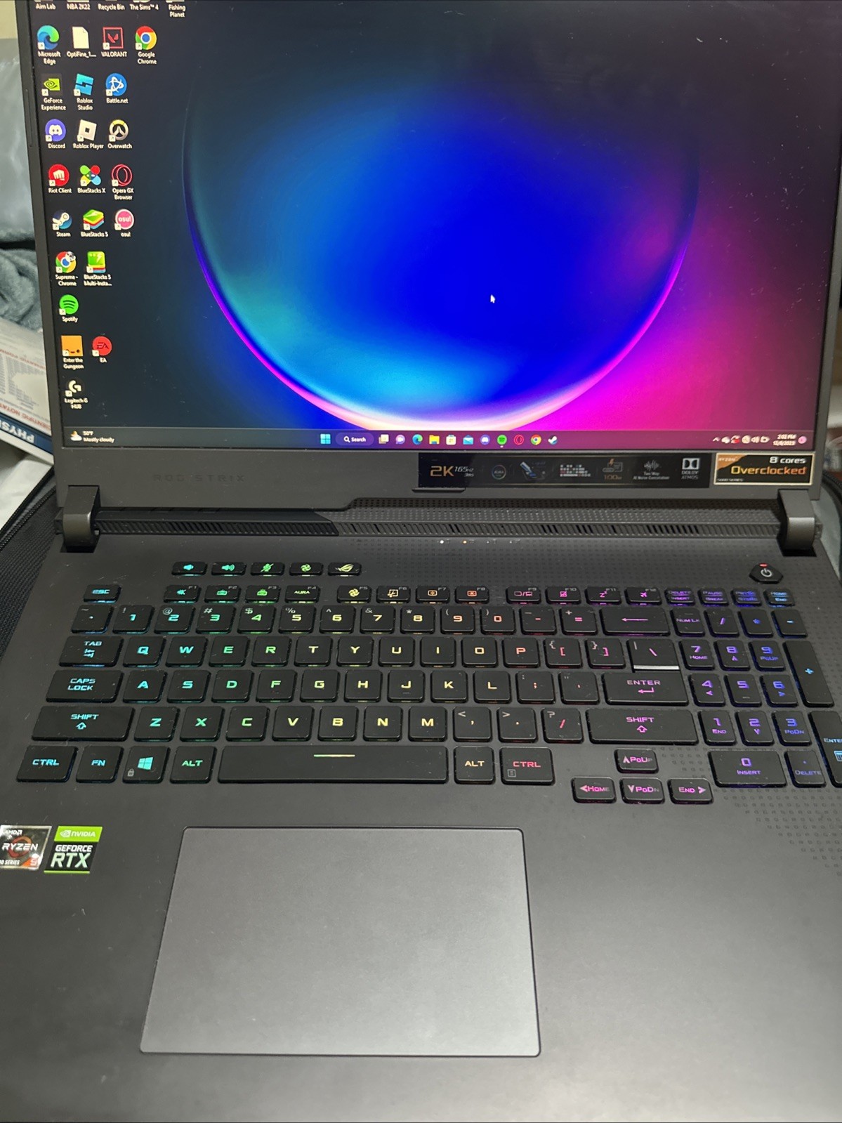 ASUS ROG Strix G17 17.3″ (1TB SSD, AMD Ryzen 9 5900HX,32GB RAM DDR4,RTX 3070) 