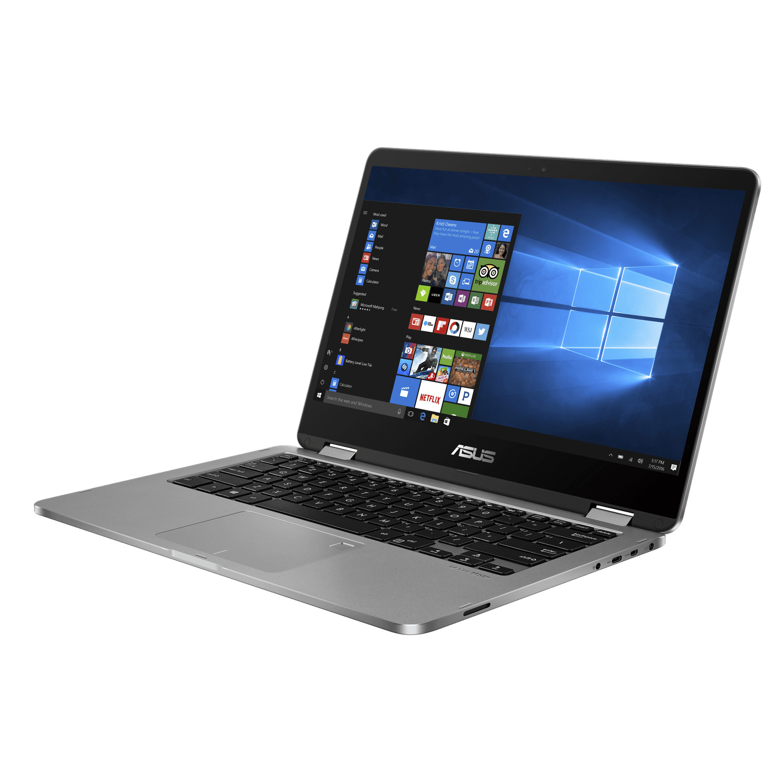 ASUS VivoBook Flip 14 – 14″ FHD Touch – Intel i3-8145U – 4GB RAM – 128GB SSD