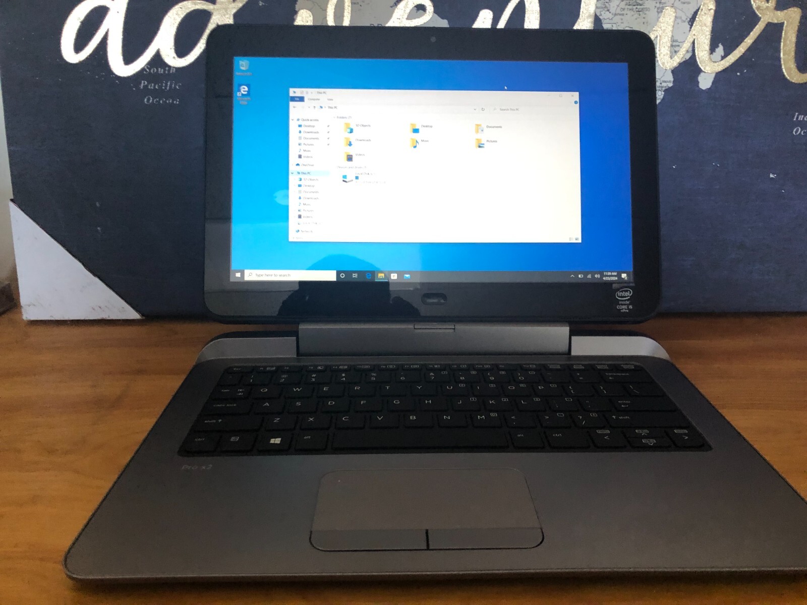 HP PRO X2 INTEL CORE I5 -4302Y CPU 1.6 GHZ 8 GB RAM 512 SSD WIN 10