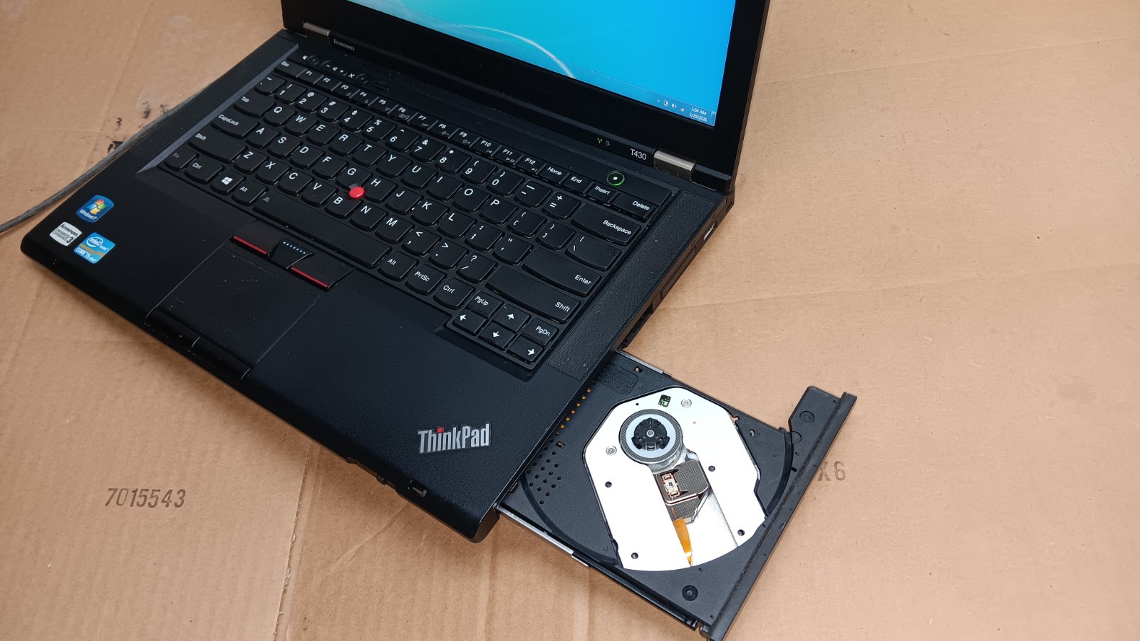 Lenovo Thinkpad T430 Laptop intel Core i5 @ 2.60 GHz 128 GB SSD Windows 7 pro