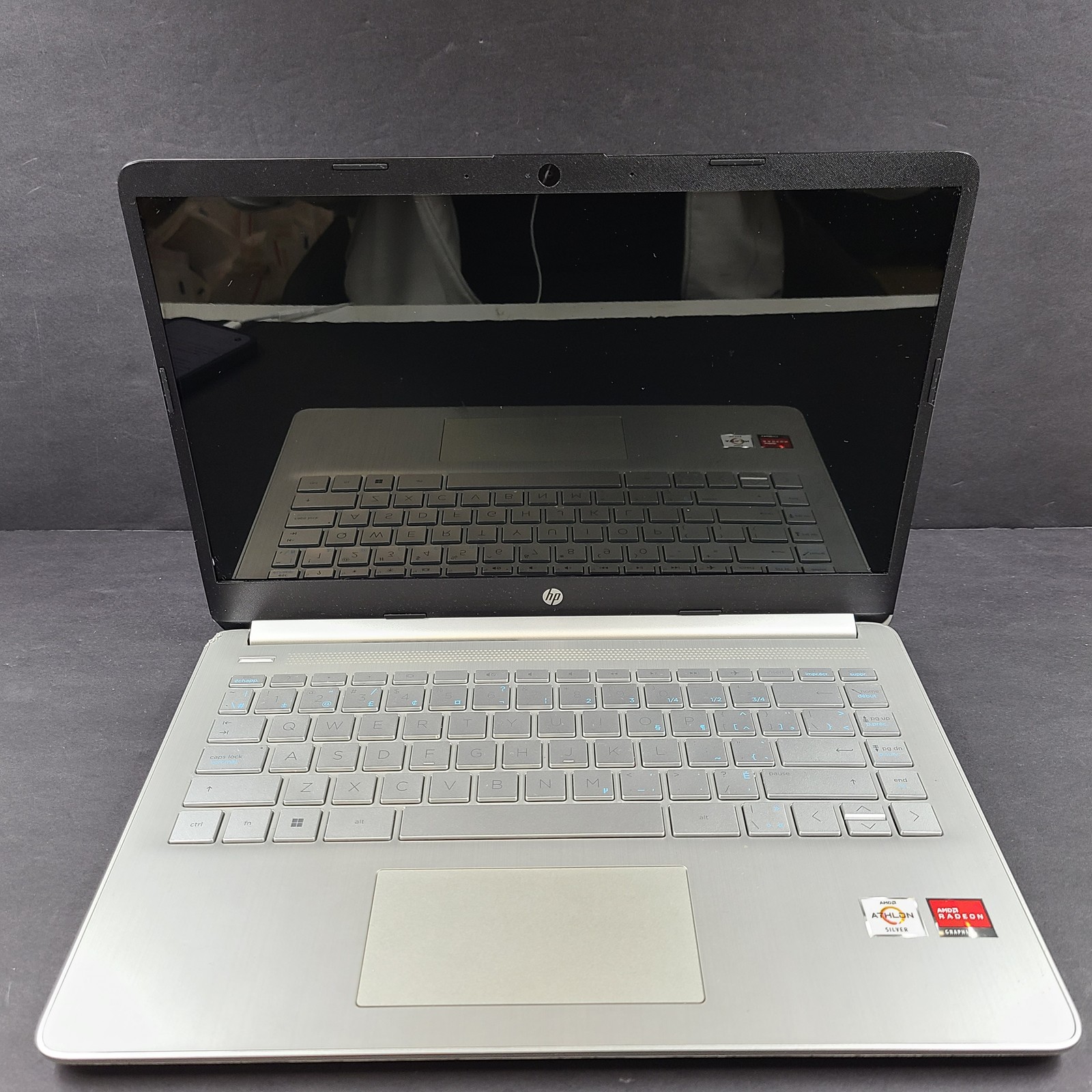 HP Laptop 14-fq0018 14″ AMD Athlon Silver 3050U 128GB SSD 4GB RAM READ