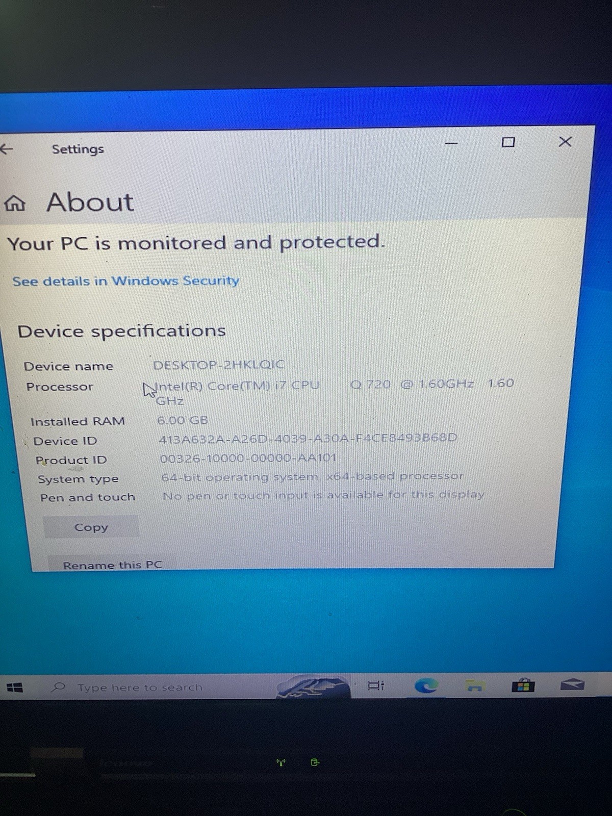 Lenovo ThinkPad W510 15.6″ i7 1.60GHz 6GB 1TB HDD Win10 Webcam Black