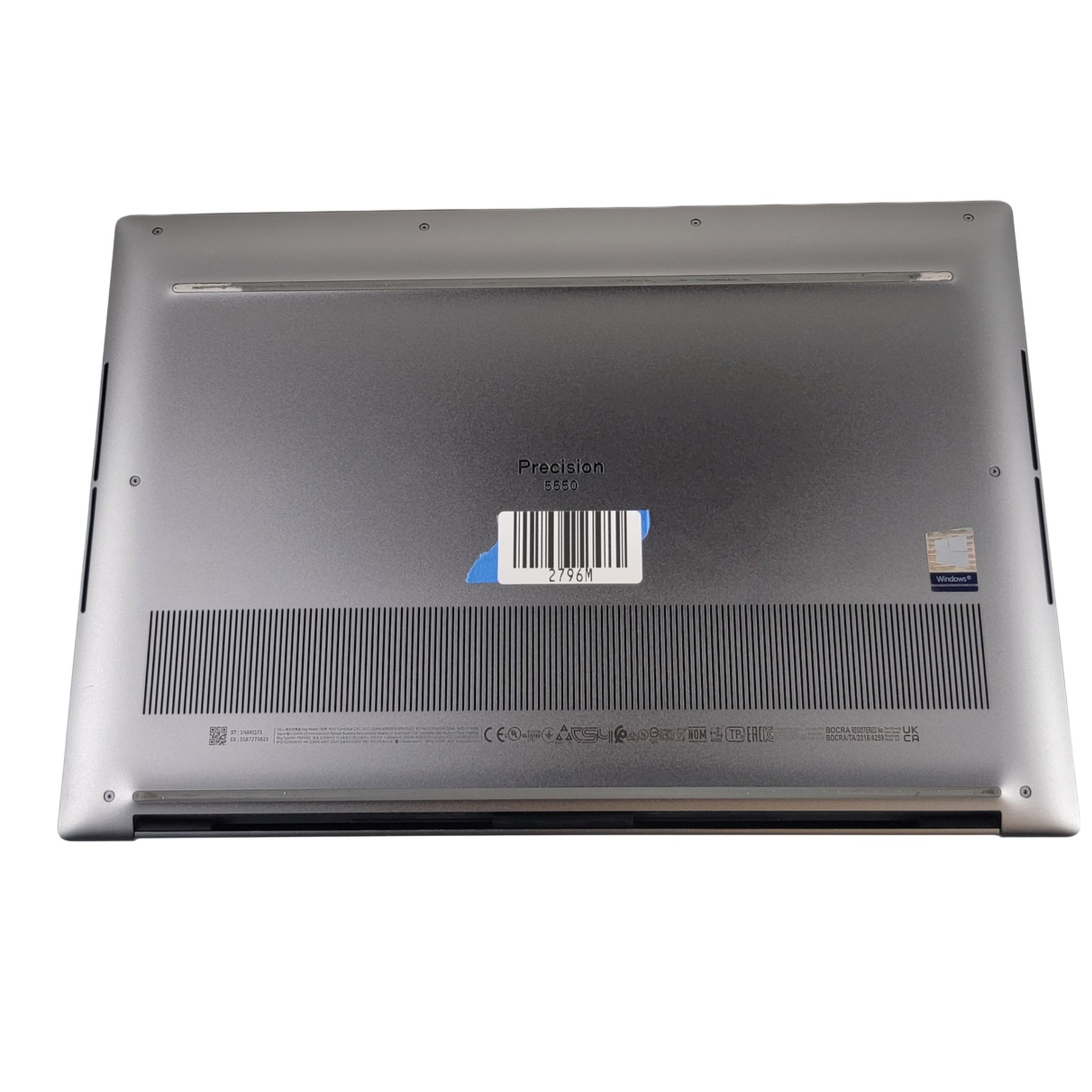 Dell Precision 5550 Intel i5-10400H No RAM No Drive NVIDIA Quadro T1000
