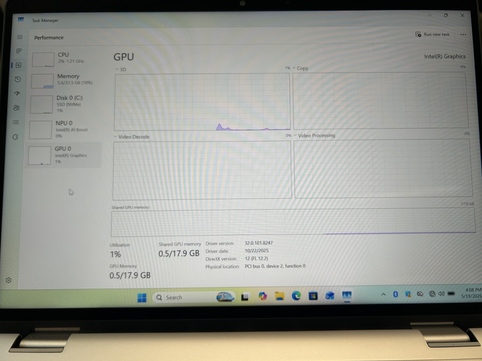 LAPTOP DELL Pro 14 Plus 2-in-1 PB14250 Touchscreen Ultra 5 235U 32GB RAM 512GB