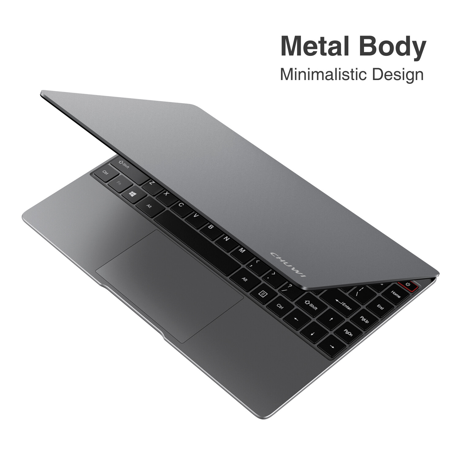 CHUWI AeroBook Laptop, 13.3” IPS Glass, Intel Core, 8GB, 256GB SSD, Win 10 Home