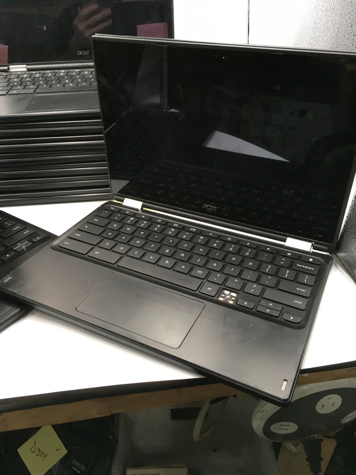 Acer Chromebook R738T 2in1 4gb / 32gb (Various issues FOR PARTS ) Lot of 9 RS